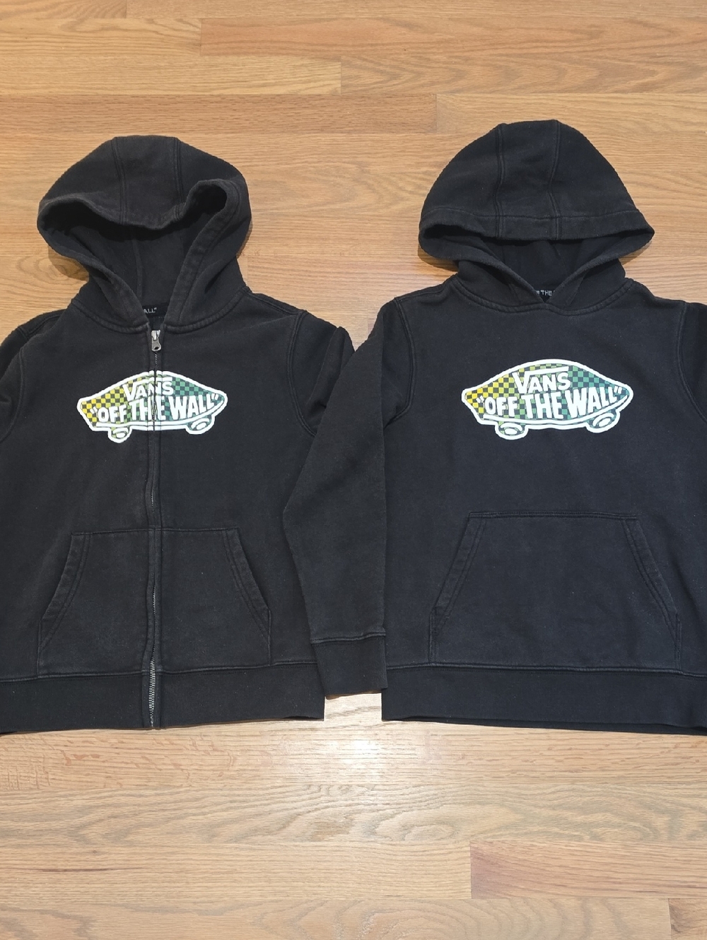 Vans Off The Wall Youth Hoody Sweatshirt Bundle Sz 7 & 8